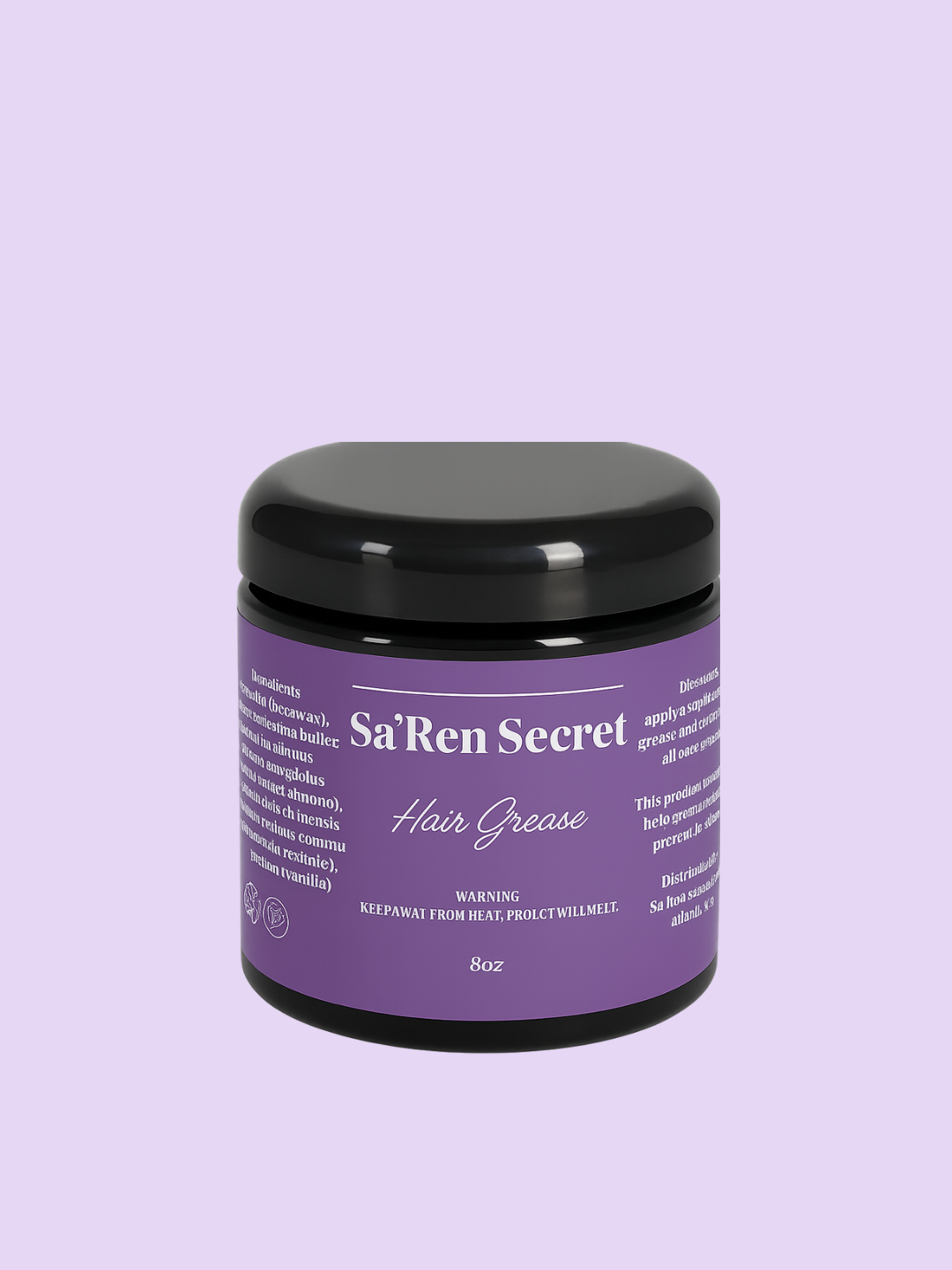 All Natural Hair Grease